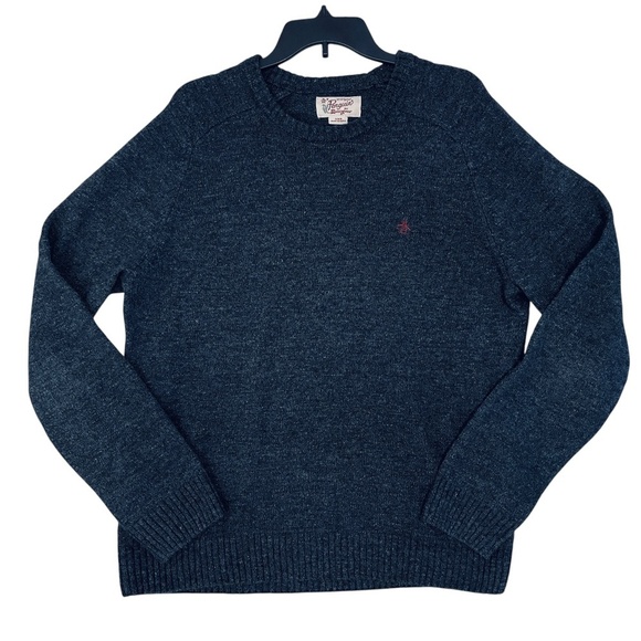Penguin Other - Penguin by Munsingwear Gray Wool Blend Crew Neck Sweater Men’s Size Large